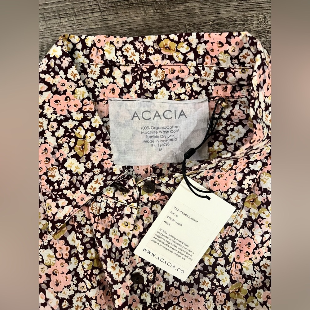 ACACIA swim - Palmer Jumpsuit size M NWT